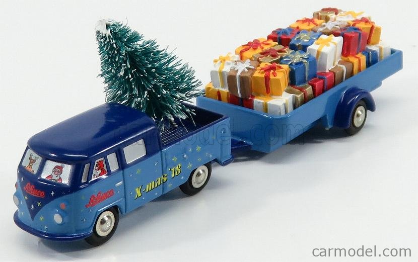VOLKSWAGEN - T1 DOUBLE CABINE PICK-UP WITH TRAILER CHRISTMAS EDITION 2018