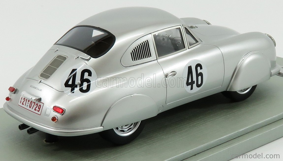 Miniature Porsche 356 N°46 – Vainqueur Des 24 Heures Du Mans 1951 – Échelle 1/43