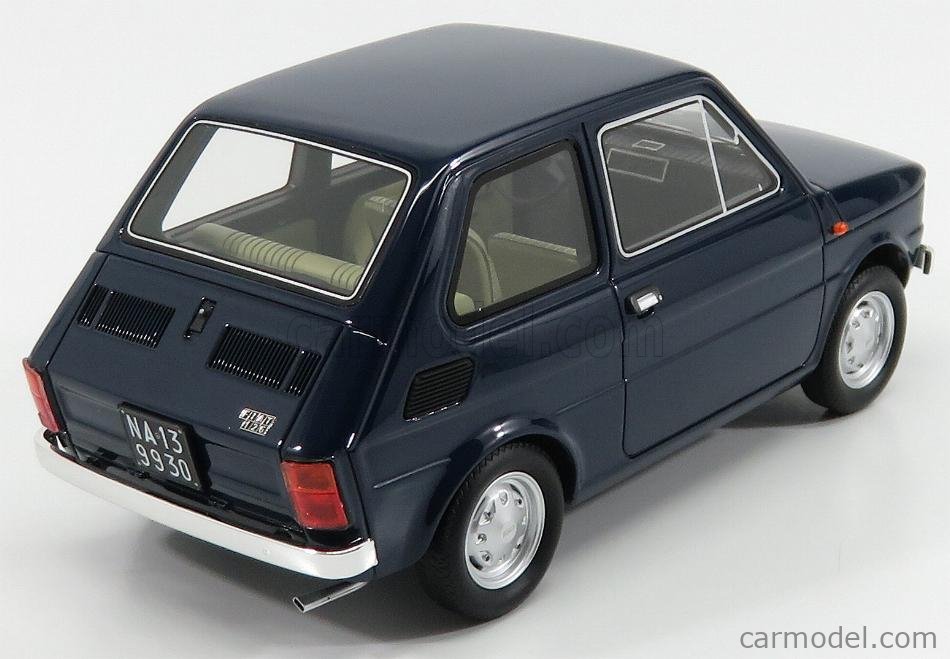 LAUDORACING LM103G Scale 1/18 | FIAT 126 PRIMA SERIE 1972 BLUE