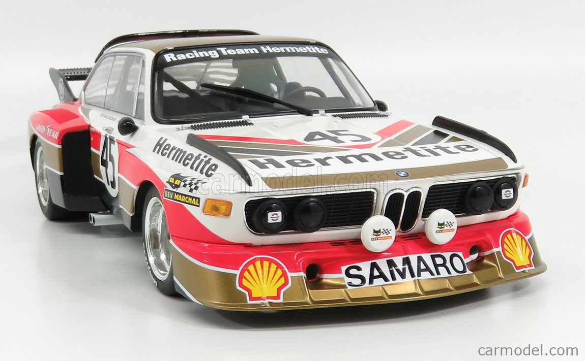 BMW - 3.5 CSL TEAM HERMETITE PRODUCTIONS LTD. N 45 24h LE MANS 1976  T.WALKINSHAW - J.FITZPATRICK