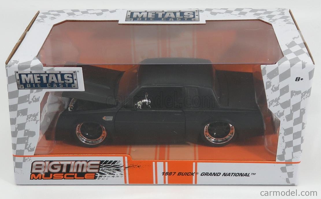 JADA 30342BK Scale 1/24 | BUICK GRAND NATIONAL CUSTOM 1987