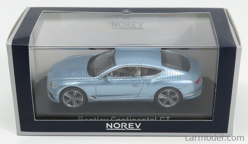 NOREV 270321 Scale 1/43 | BENTLEY CONTINENTAL GT 2018 LIGHT