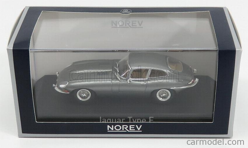 Miniature NOREV Jaguar Type E – 1/85, Blanche, Occasion En Boîte