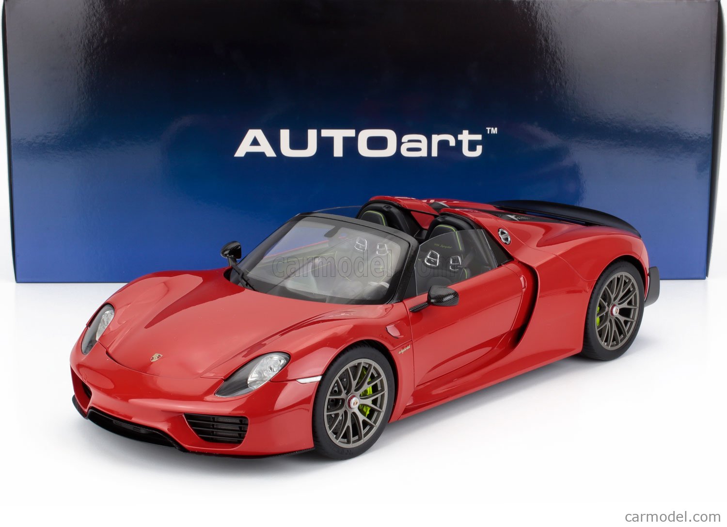 AUTOART 12122 Scale 1/12 | PORSCHE 918 SPYDER WEISSACH PACKAGE