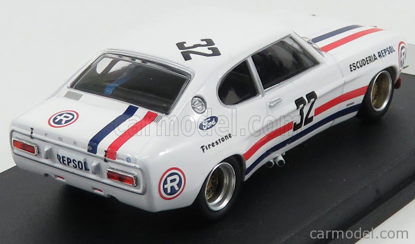 Trofeu RRac23 – Ford Capri 2600 RS – 1er Vila Real 1972 – Jaime Mesia – 1/43 – Précommande