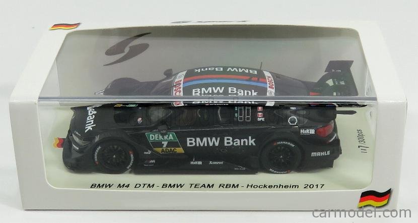 BMW - M4 DTM TEAM RBM HOCKENHEIM N 7 DTM 2017 BRUNO SPENGLER