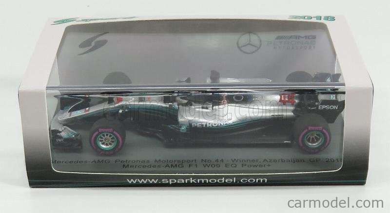 Mercedes-AMG W09 EQ Power+ 1/43 限定版 Mercedes AMG Petronas F1 Team W09 EQ Power+ Lewis Hamilton