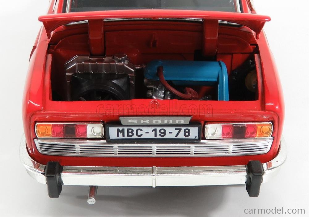 ABREX 118ABS707BX Scale 1/18 | SKODA 110R COUPE 1980 RACING RED