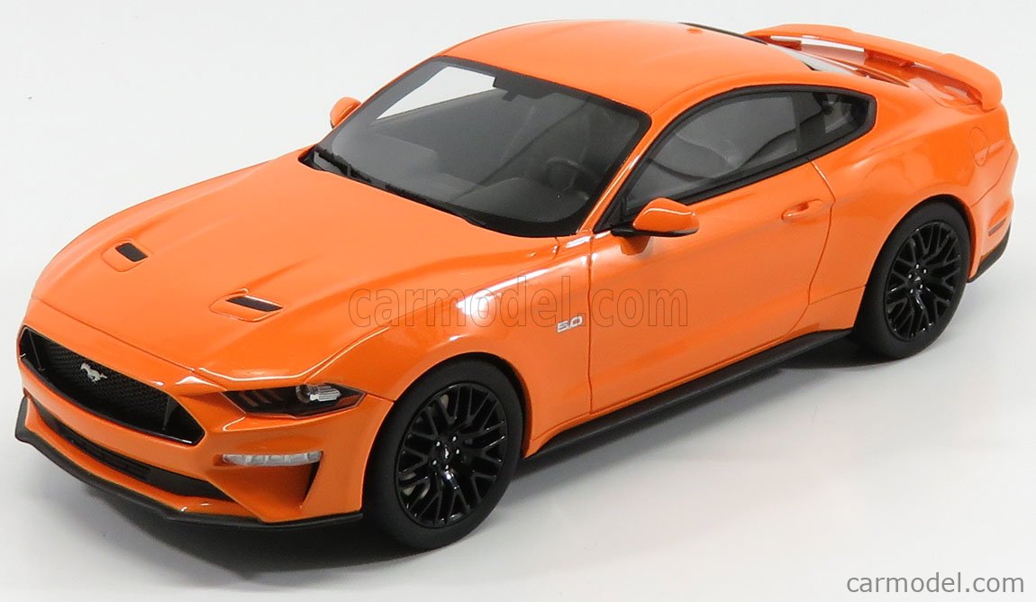 GTSPIRIT GT205 Scale 1/18 FORD USA MUSTANG GT COUPE 2019 ORANGE