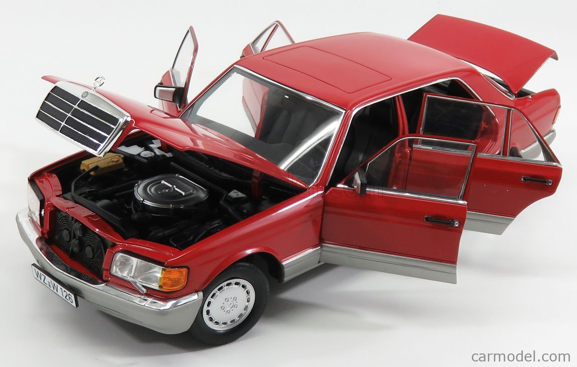 NOREV 183463 Scale 1/18 | MERCEDES BENZ S-CLASS 560SEL (W126) 1991