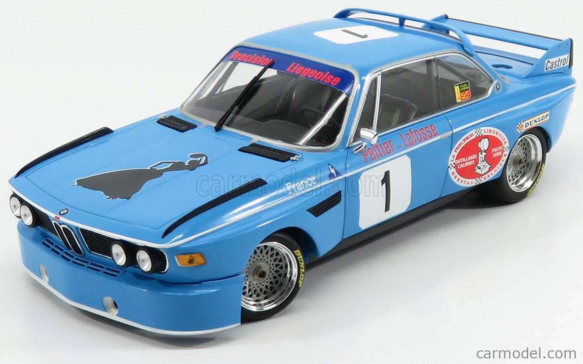 BMW - 3.0 CSL TEAM GITANES PRECISION LIEGEOISE N 1 WINNER 4h MONZA ITALY  1974 J.L.LAFOSSE - A.PELTIER