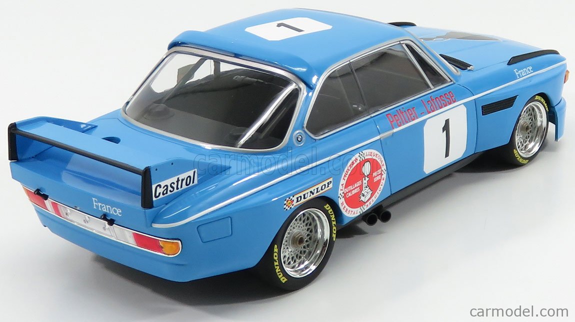 BMW - 3.0 CSL TEAM GITANES PRECISION LIEGEOISE N 1 WINNER 4h MONZA ITALY  1974 J.L.LAFOSSE - A.PELTIER