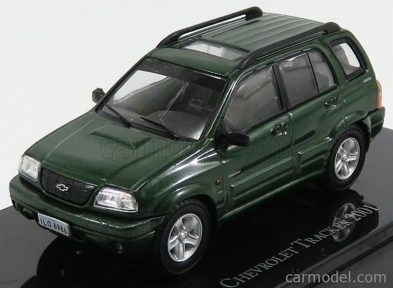 EDICOLA EDICHEV031 Scale 1/43 | CHEVROLET TRACKER 2001 GREEN