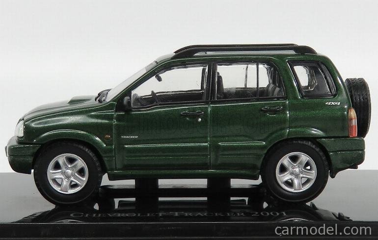 EDICOLA EDICHEV031 Scale 1/43 | CHEVROLET TRACKER 2001 GREEN