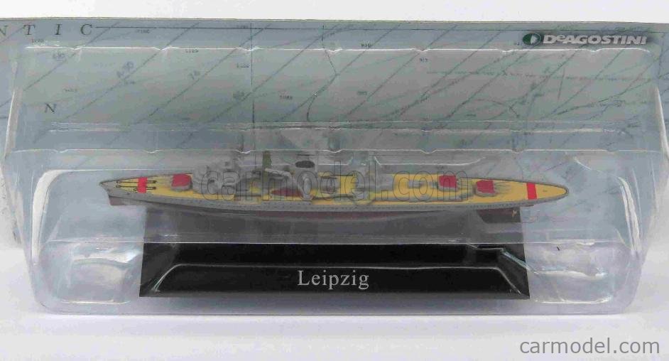 Leipzig 1929-1:1250 battleship IXO military Light Cruiser WS7