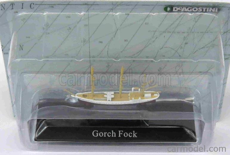 Details about   GERMAN Gorch Fock 1/1250 diecast model ship deagostini 