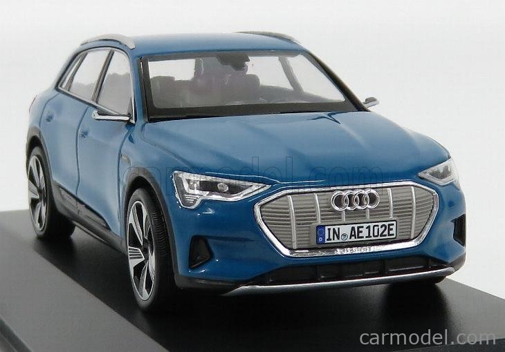 SPARK-MODEL 5011820631 Scale 1/43 | AUDI E-TRON 2018 ANTIGUA BLUE