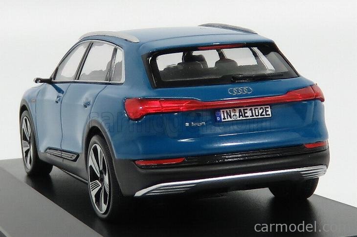 SPARK-MODEL 5011820631 Scale 1/43 | AUDI E-TRON 2018 ANTIGUA BLUE