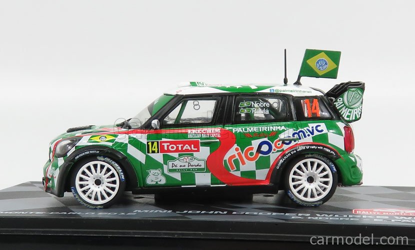 MONDO AUTO RADIOCOMANDATA MINI COUNTRYMAN WRC SCALA 1:24 63362