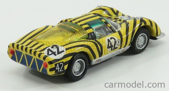 Miniature Fly Porsche Carrera 6 - 12h Sebring 1967 - N°42 Hugus - Échelle 1/32
