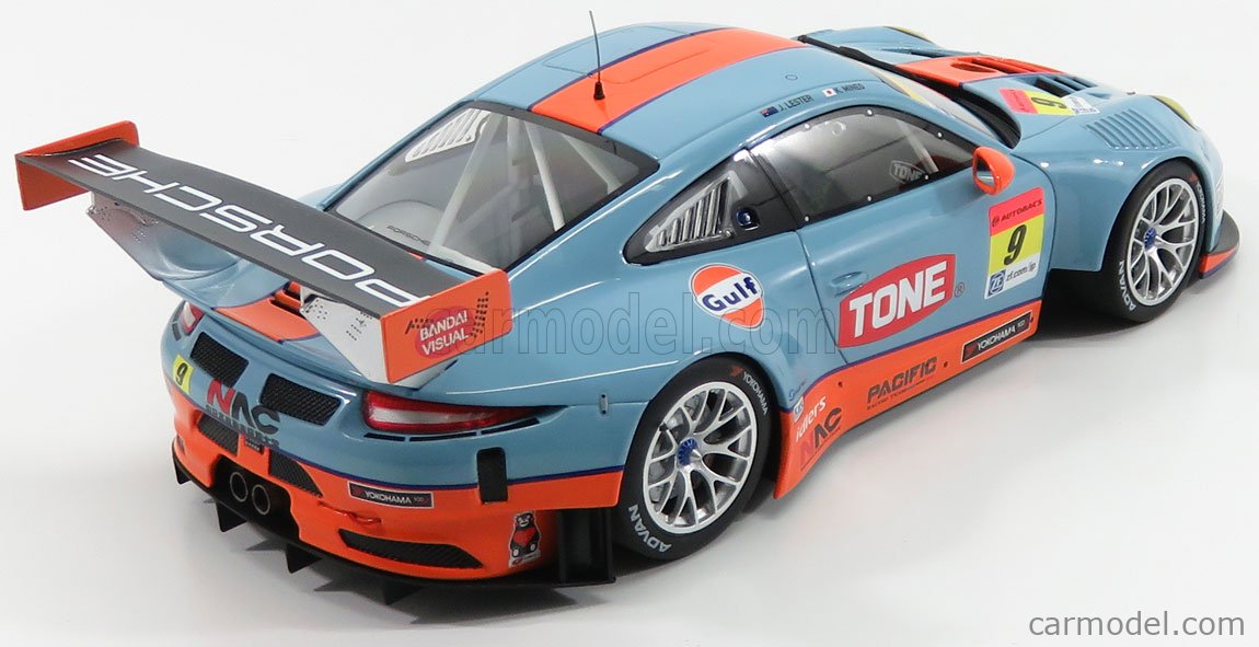 MINICHAMPS 155176909 Masstab: 1/18 | PORSCHE 911 991 GT3R N 9 3rd 