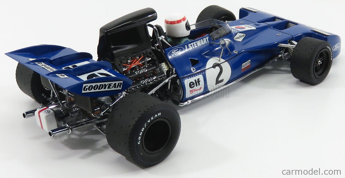 割引★激レア絶版*EXOTO*1/18*1971 Tyrrell Ford 003 #2 1971 German GP*Jackie Stewart エグゾト
