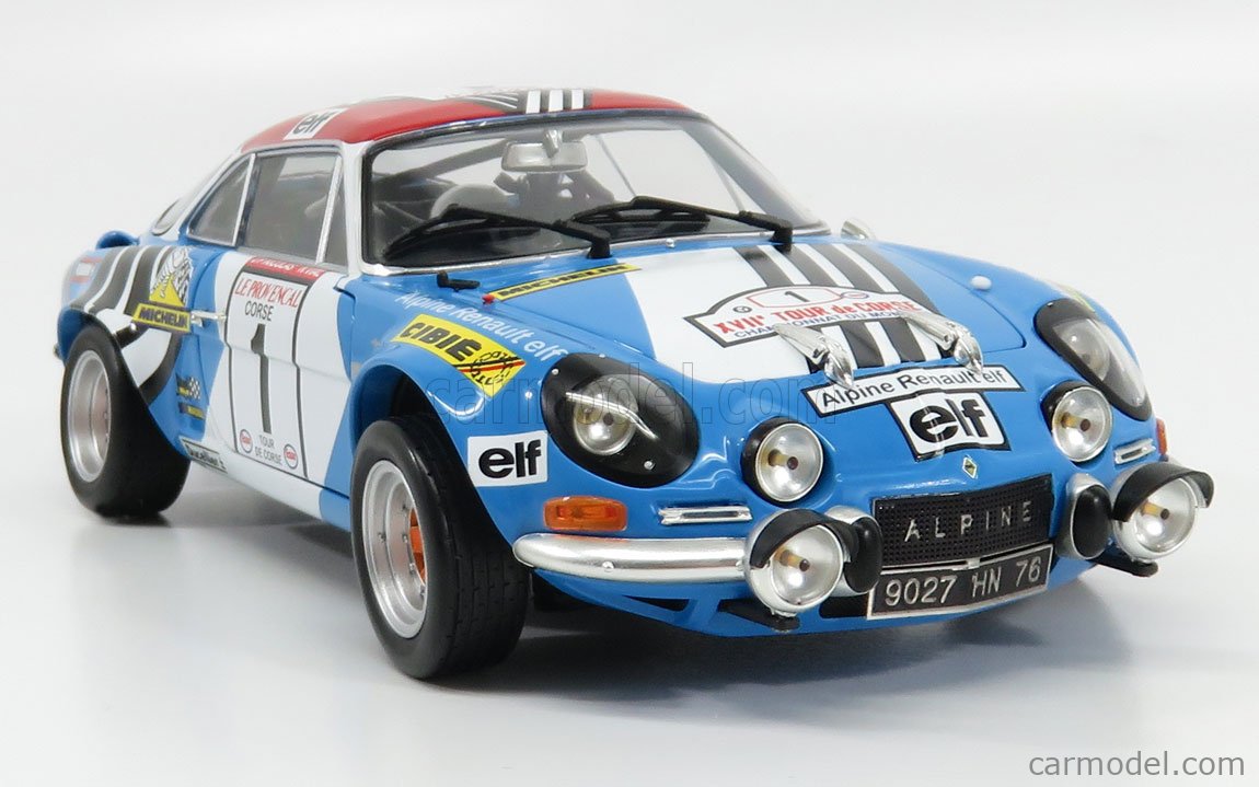 1/18 Kyosho Renault Alpine A110 1600S (Red) Diecast Car Model 