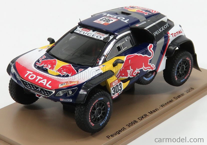 Decals stand26 Peugeot 3008 DKR Loeb Silk Way Rally 2017 1/43e 