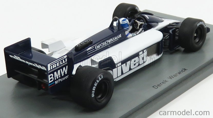 Derek Warwick First Test Brabham BT55 
