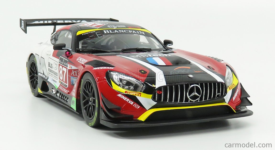 MERCEDES BENZ - GT3 AMG TEAM AKKA N 87 WINNER GT SERIES MONZA 2016  J.L.BEAUBELIQUE - R.RICCI - G.VANNELET