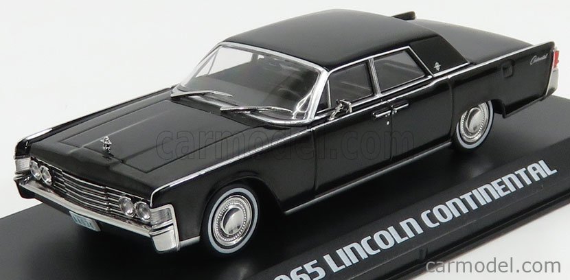 Matrix DieCast Modelo de automóvil Lincoln Continental 1965 Escala 1/43 12cm Original Greenlight 