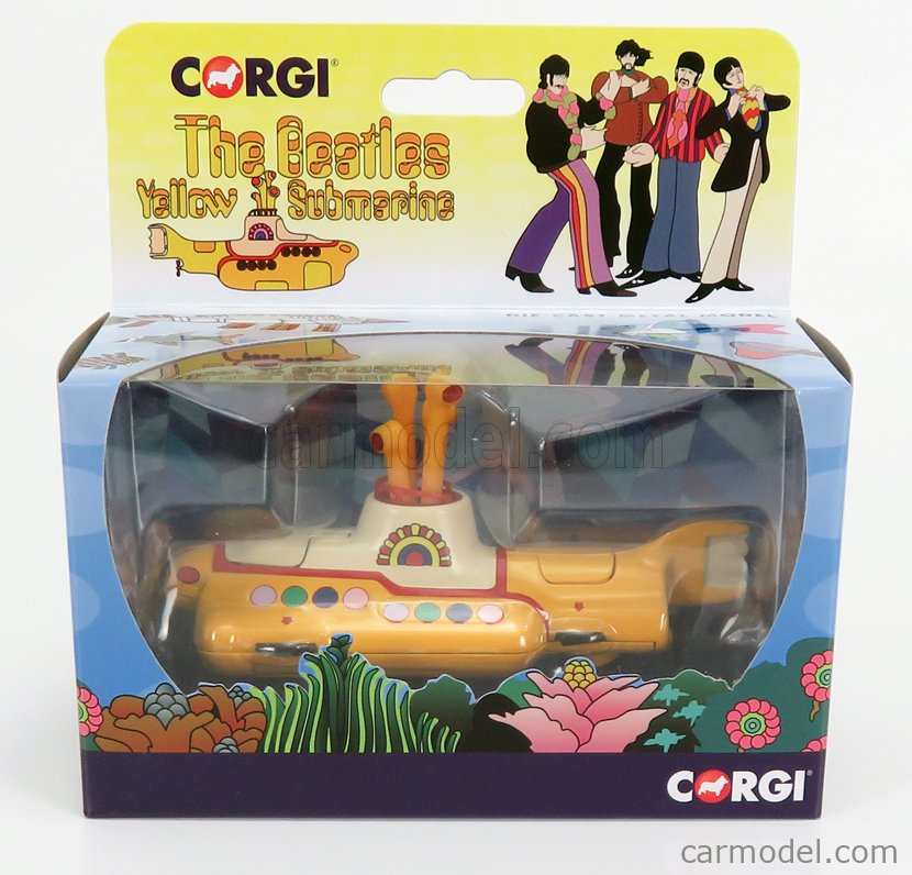 FR] CORGI THE BEATLES YELLOW SUBMARINE 1968 mm 134 - CC05401