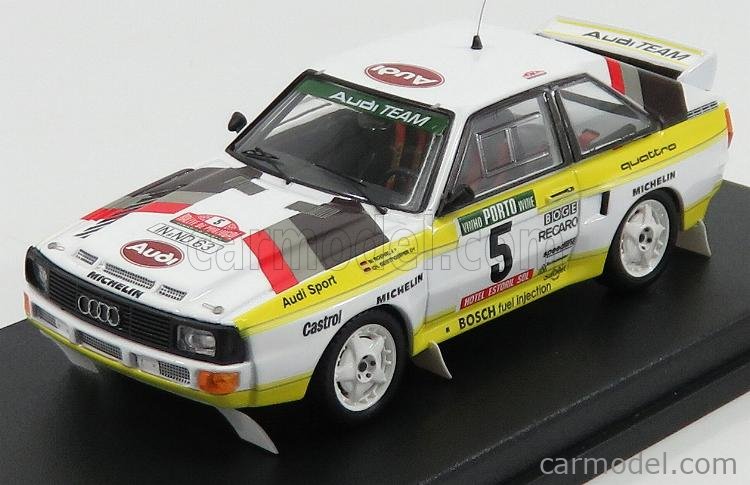 Audi Quattro Rallye talla B Rally Portugal 1985 #16 grissmann pat Trofeu SCA 1:43 