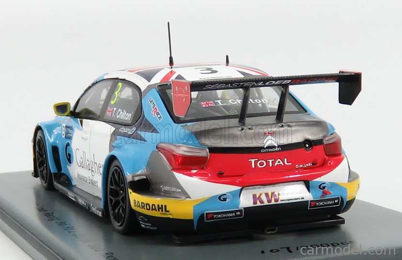 CITROEN C ELYSEE WTCC 2014 S. LOEB SPARK 1:43 de reference AMC106503
