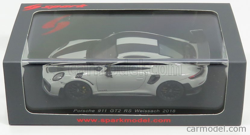Porsche 911 GT2 RS Clubsport #2 (991II) - Black - Spark 1:43