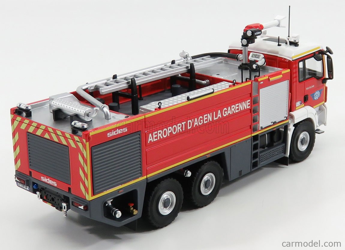 Miniature Eligor 1/43 MAN TG 460A XXL – Sapeurs-Pompiers Porte-engins – Réf 112818 – France