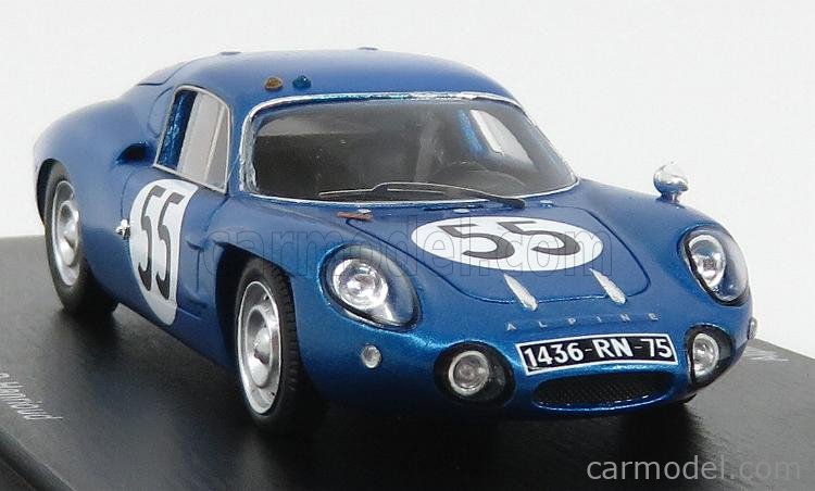 Miniature Spark 1/43 S5079, MG MGB Hardtop #39, 24h Le Mans 1965, Hopkirk & Hedges