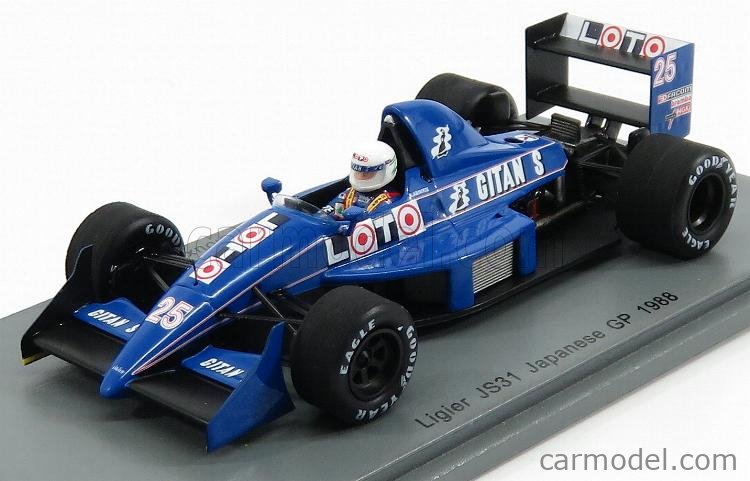 1/43 リジェ JS31 R.アルヌー モナコGP 1988 - 工具/メンテナンス