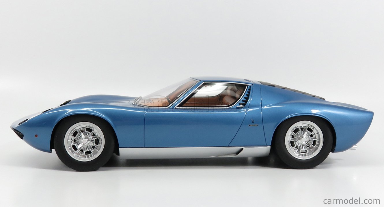GT-SPIRIT GTS12501BL Scale 1/12 | LAMBORGHINI MIURA P400S 1966 BLUE