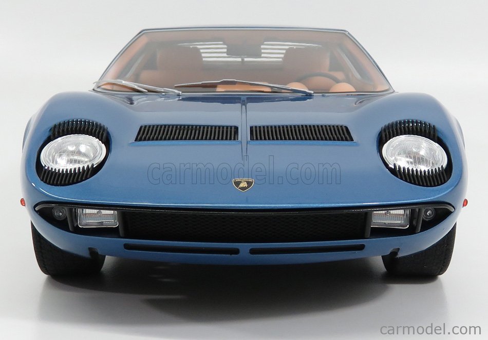 GT-SPIRIT GTS12501BL Scale 1/12 | LAMBORGHINI MIURA P400S 1966 BLUE