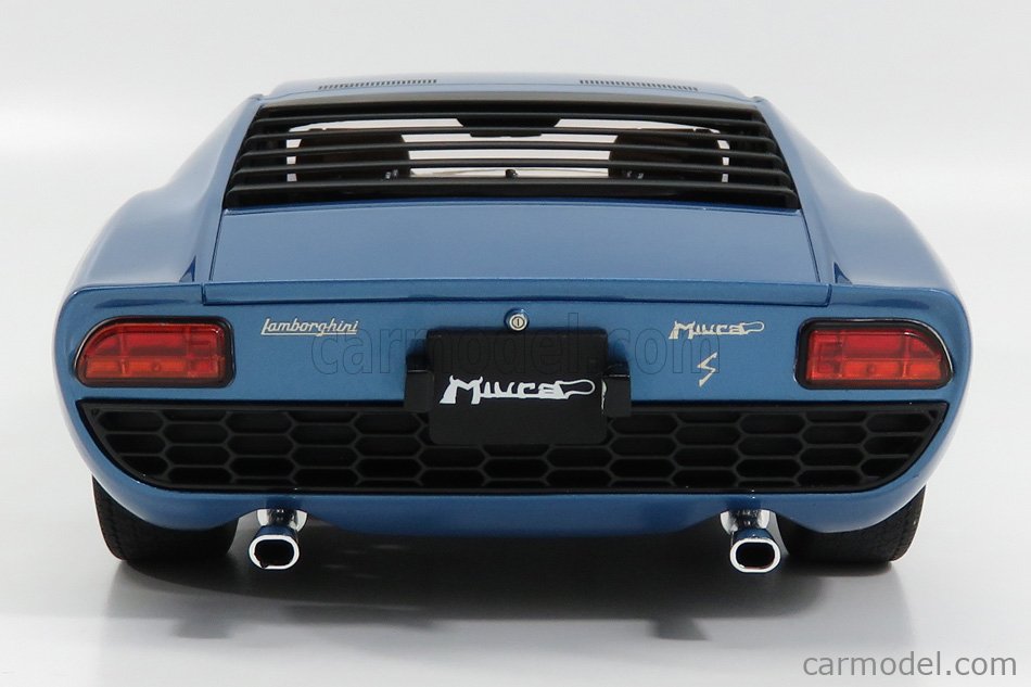 GT-SPIRIT GTS12501BL Escala 1/12 | LAMBORGHINI MIURA P400S 1966 BLUE