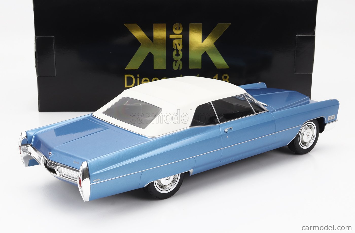 KK scale 1/18 Cadillac Series 62 Coupe DeVille 1961　グリーンメタリック　ダイキャスト製　キャデラック