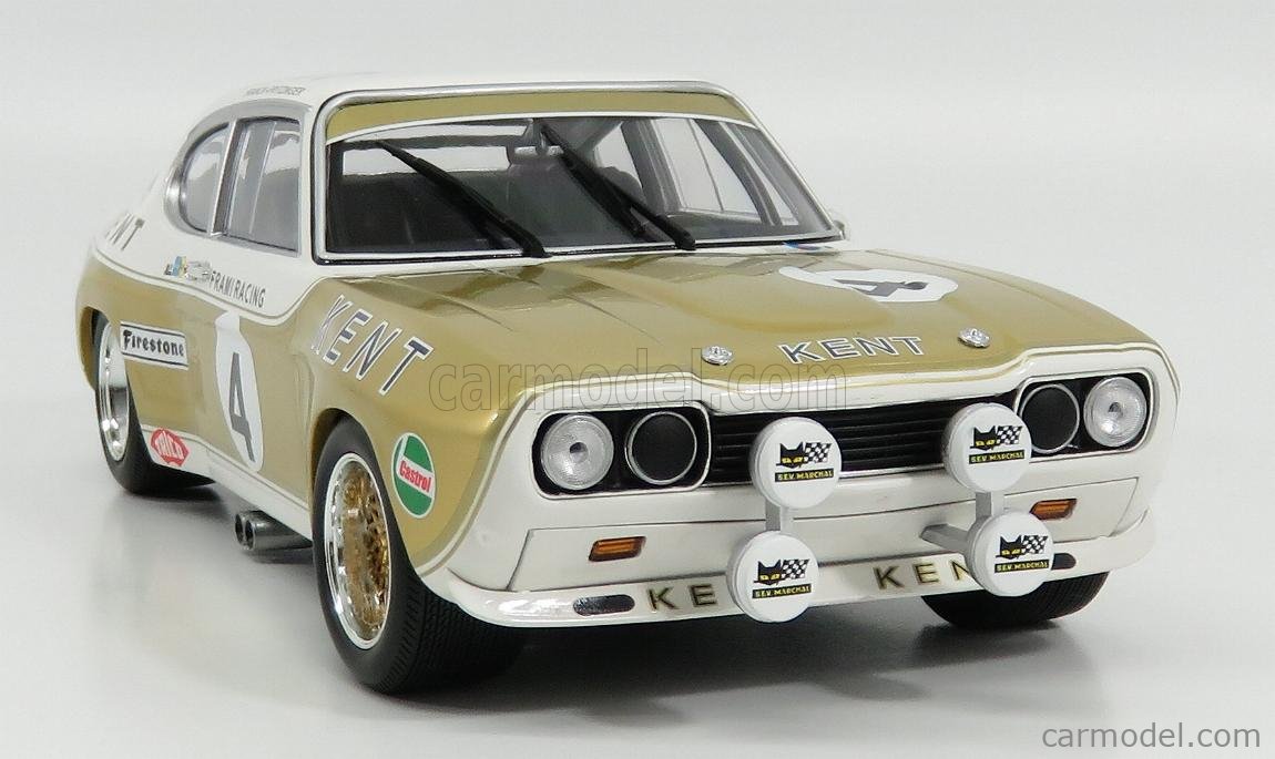 MINICHAMPS 155728504 Scala 1/18 | FORD ENGLAND CAPRI RS 2600 TEAM KENT ...