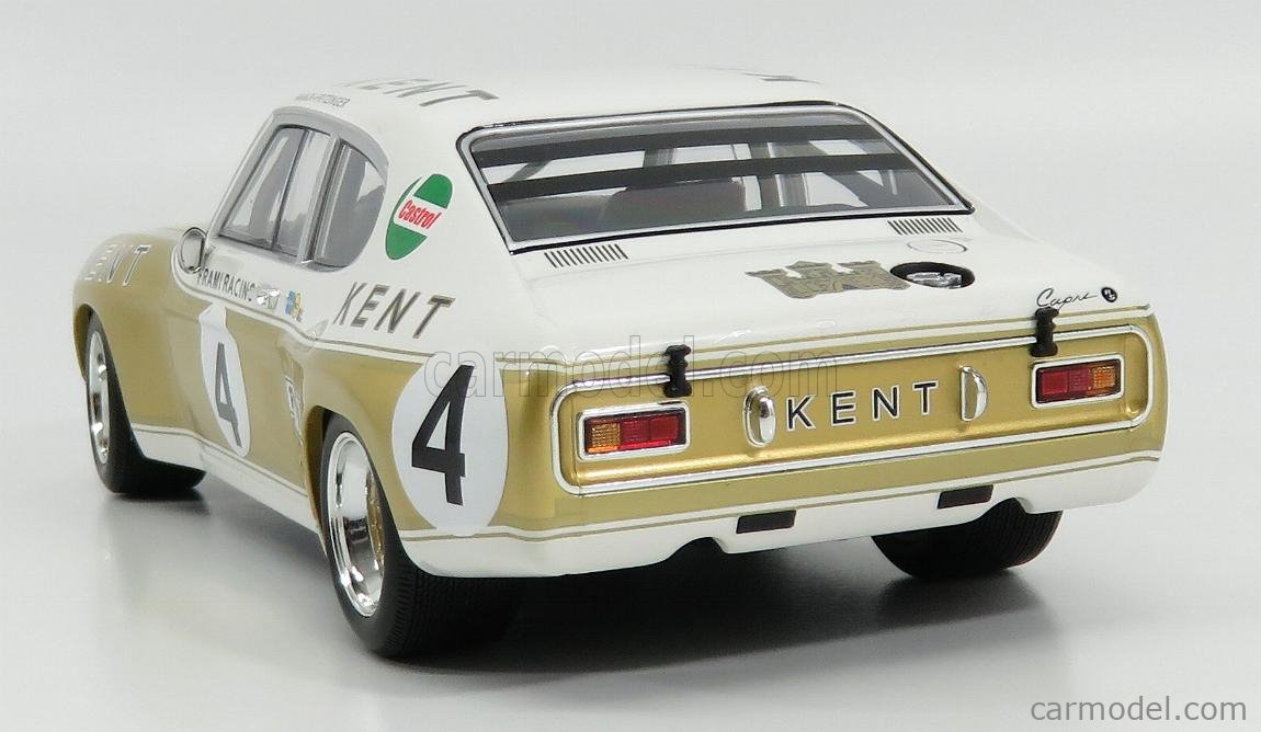 MINICHAMPS 155728504 Scale 1/18 | FORD ENGLAND CAPRI RS 2600 TEAM KENT ...