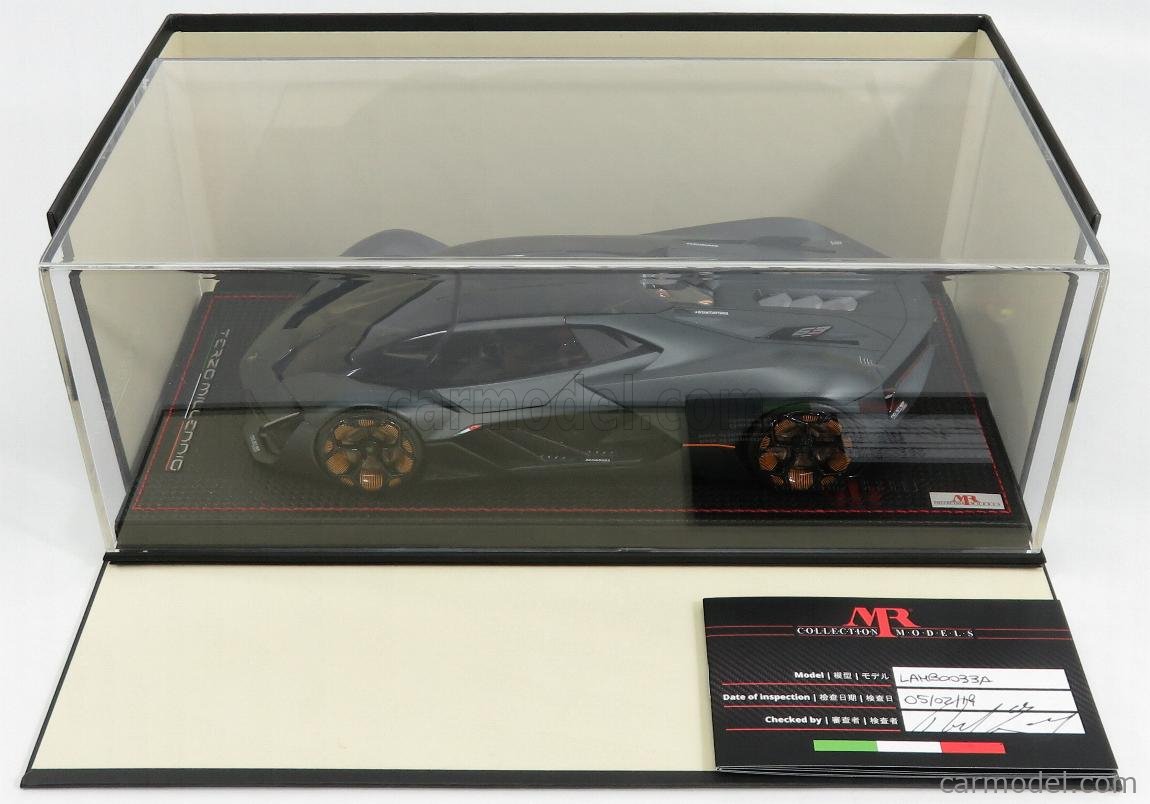 Enjoying MR's Lamborghini Terzo Millennio Scale Model – Core of Cars