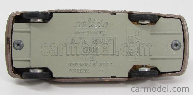アルファロメオ　2600 solido アルファロメオ（ALFA ROMEO） 1/43 2600 Sprint 1962年ミニチュア