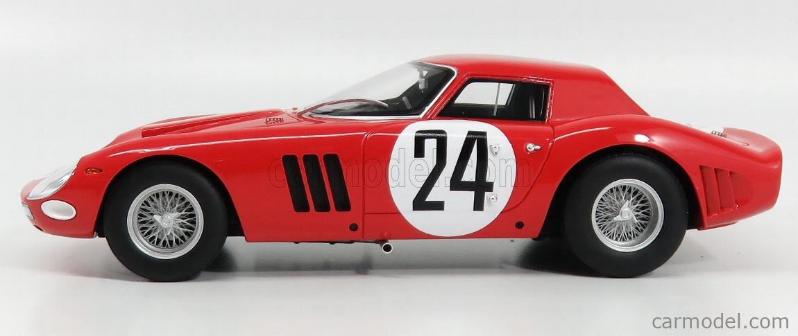 Grossman 1:18 cmr Ferrari GTO 250 64 #27 9th 24h Lemans 1964 tavano 