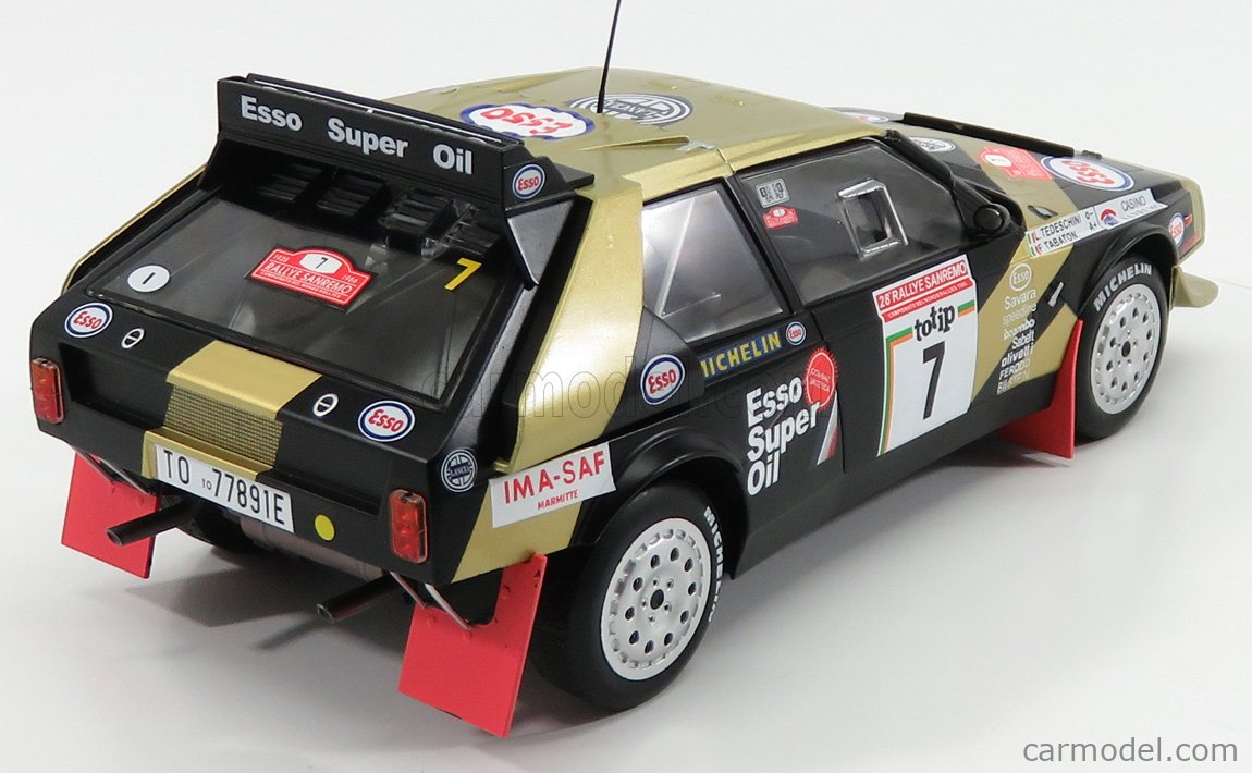 TRIPLE9 T9-1800215 Scale 1/18 | LANCIA DELTA S4 ESSO N 7 RALLY SANREMO ...