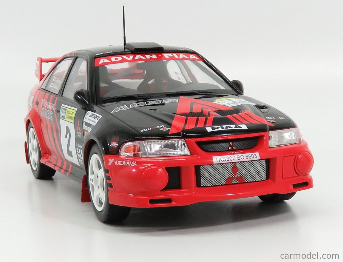 TRIPLE9 T9-1800210 Scale 1/18 | MITSUBISHI LANCER EVO VI N 2