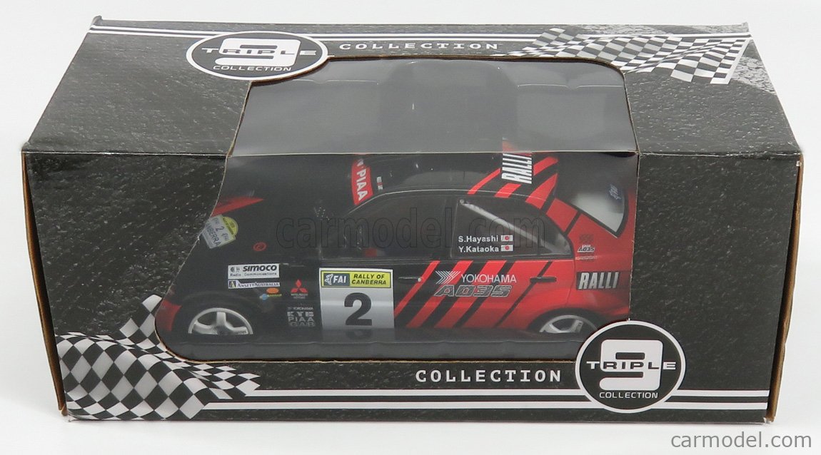 TRIPLE9 T9-1800210 Escala 1/18 | MITSUBISHI LANCER EVO VI N 2